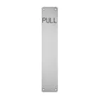 Finger Plate Pull 350x75mm Brushed Stainless Steel
