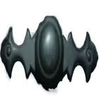 Cabinet Knob & Long Backplate Black
