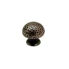 Cabinet Knob Hammered Pewter
