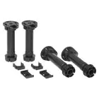 Cabinet Leg Set Black (set 4)