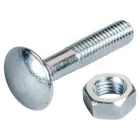 M10x150 Din 603 Cup Head Bolt  ***