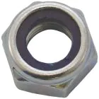 M6 Lock Nut DIN 985 Brass Zinc Plated 