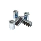 Rawlplug Threaded Bar Connector - M10 / Zinc Plated