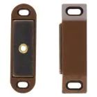 Magnetic Catch Large Brown (Pair)