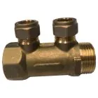 Manifold 2 Port 1 X 1/2