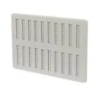 Hit & Miss Adjustable Vent 229mm x 229mm White