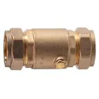 Compression Spring Non Return Valve 3/4inch - Brass