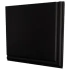 Freefoam Ogee Gable End Box 600mmx690mm - Black (sold as a pair)