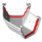 Freeflow Ogee Gutter Angle 135 Degree - White