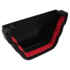 Freeflow Ogee Gutter Universal Stopend - Black 
