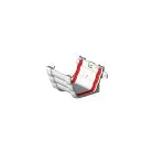 Freeflow Ogee Gutter Union Bracket - White