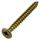 Olympic Chipboard Screw 4mm x 50mm 200pcs - Yellow