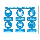 Personal Safety Notice 610x810mm