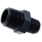 Philmac BSP Fittings Reducing Nipple - 19 mm x 12.7 mm