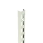 Slotted Upright 1220mm White (50)