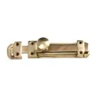Slide Bolt 150mm Brass