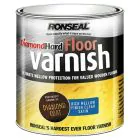 Ronseal Diamond Coat Hard Floor Varnish - 5 L / Satin