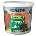 Ronseal One Coat Fence Life Fence Paint - 5 L / Dark Oak