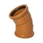 Sewer Bend 30 Degree Double Socket - 110mm