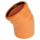 Sewer Bend 30 Degree Single Socket - 160mm