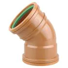 Sewer Bend 45 Degree Double Socket - 160mm