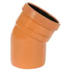 Sewer Bend 45 Degree Single Socket - 110mm