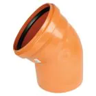 Sewer Bend 45 Degree Single Socket - 160mm