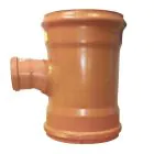 Sewer T 90 Degree Double Socket 225x225mm