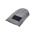 Klober Uni-Line Slate Vent Black 600mmx300mm and Adaptor 