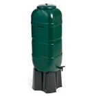 Slim Space Saver Water Butt  complete with Stand- 100 L