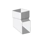 Freeflow Square Downpipe Shoe - White