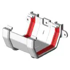 Freeflow Square Gutter Union Bracket - White