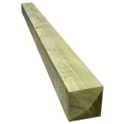 100 x 100mm x 1.8m Square Post Treated (Green ) Pointed
