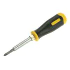 Stanley 6 Way Carded Screwdriver