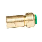 Tectite Push Fit Brass Reducer - 19.05 mm x 12.70 mm