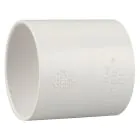 Waste Straight Connector 32mm White