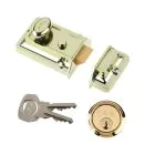 Yale P77 Traditional Nightlatch - 60 mm / Brass