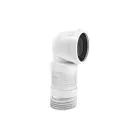 McAlpine 90° Flexible WC Connector - 220 mm > 400 mm