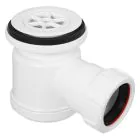 McAlpine Water Seal Shower Trap with Universal Outlet - 70 mm / White