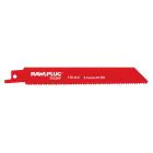 Rawlplug Reciprocating Saw Blade for Wood 150mm 5pcs