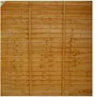 Fence Panel 1800 x 1800mm Treated (Brown) (6x6) 