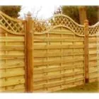 Rathlin Fence Panel 1800 x 1800mm Treated (Green) (6x6) 
