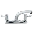 Lever Action Deck Mounted Sink Mixer - Chrome