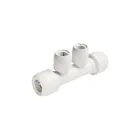 2 Port Manifold 22 x 15 Socket / Spigot