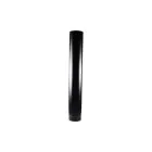 Stove Flue Pipe Matt Black Enamel Straight 1000mm 5 inch