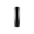 Stove Flue Pipe Matt Black Enamel Straight 500mm 6 inch