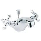 Tudor Mono Basin Mixer with Pop Up Waste - Chrome