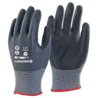 Nitrile Polyurethane Mix Coated Glove - XL / Black and Grey