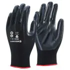 Nitrile Star Glove - L / Black
