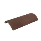 Half Round Turf Brown Ridge Tile